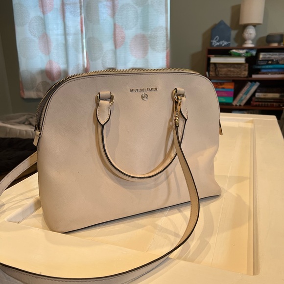 Michael Kors Ivory Satchel Bag - Picture 1 of 2